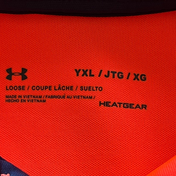 Boy’s Under Armour Polo Shirt YXL - Picture 3 of 5